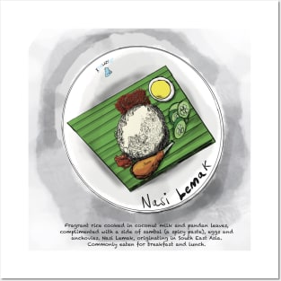 Nasi Lemak Posters and Art